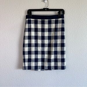 J. Crew Women’s Pencil Skirt in Cotton-Linen Tweed